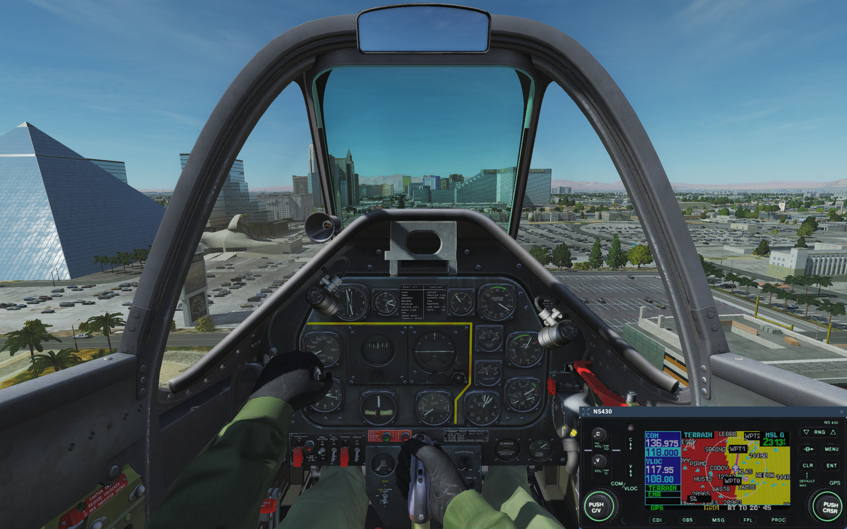 DCS World: NS 430 Navigation System