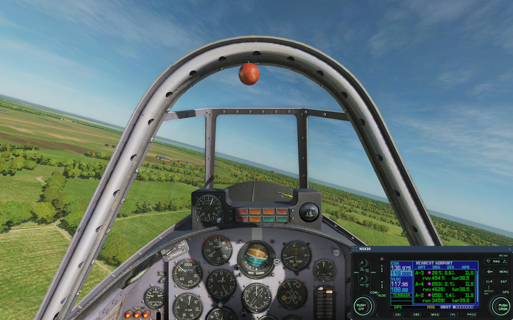 DCS World: NS 430 Navigation System