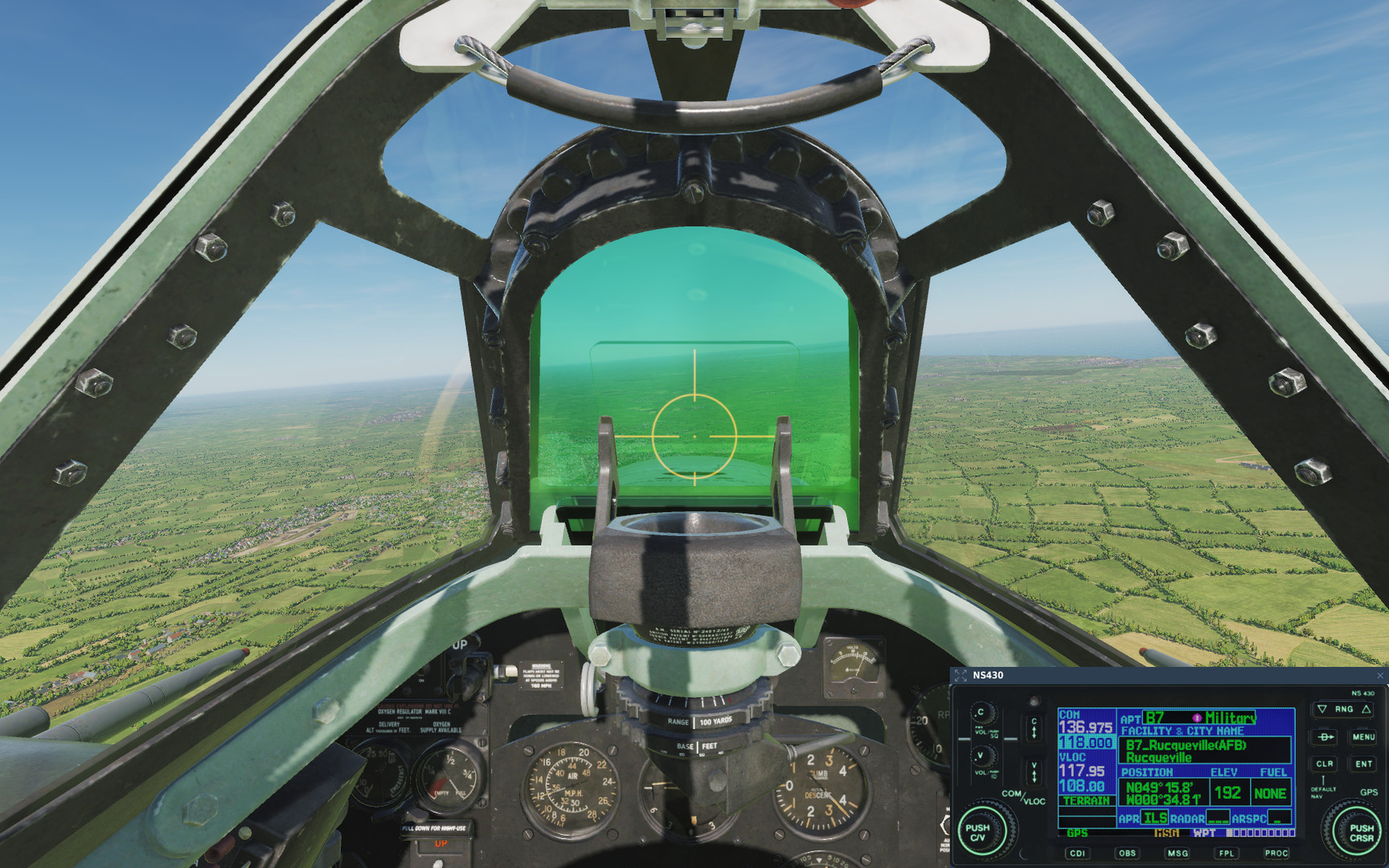 DCS World: NS 430 Navigation System