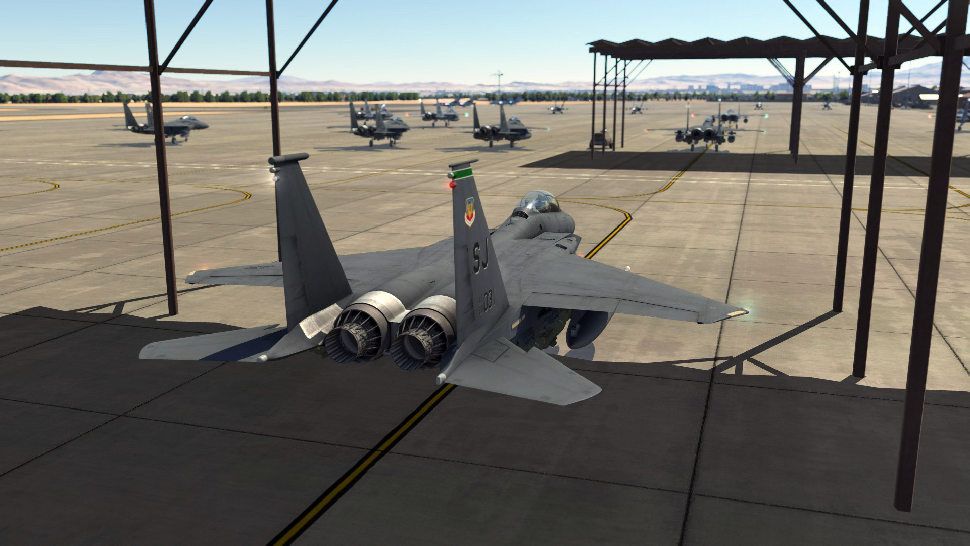 DCS World: Nevada Test and Training Range Map