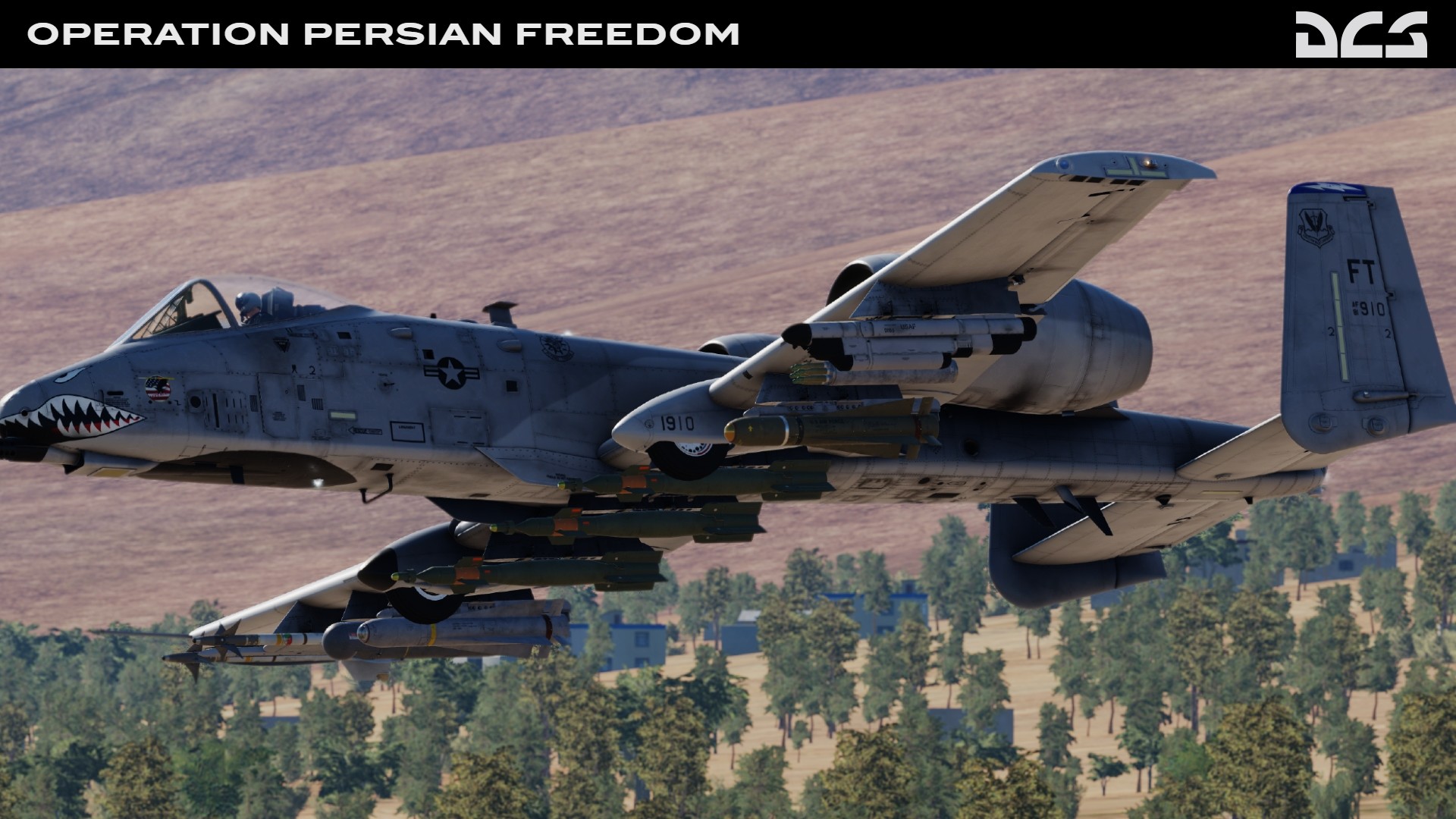 DCS World: A-10C II Tank Killer Operation Persian Freedom Campaign