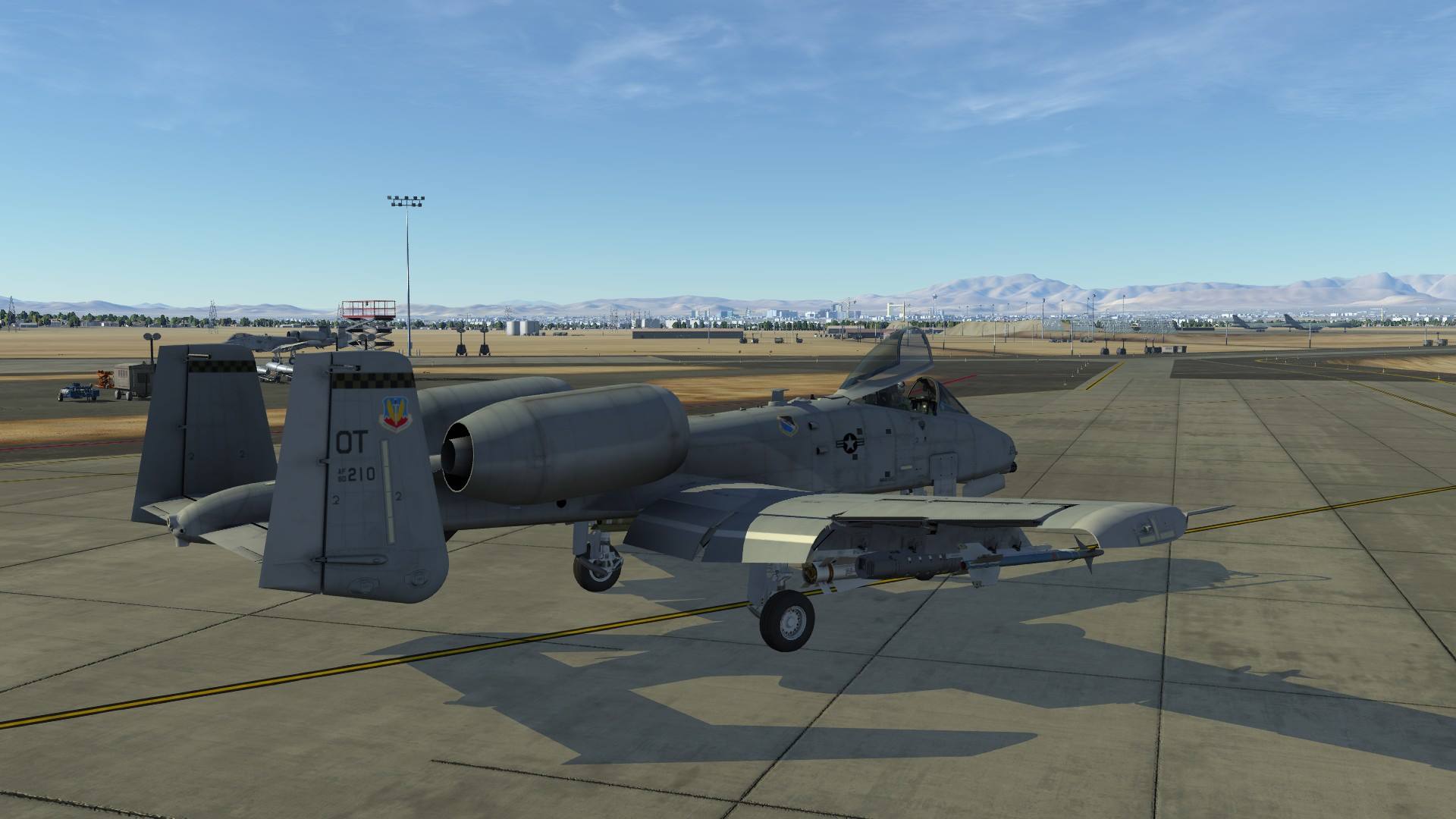 DCS World: Nevada Test and Training Range Map