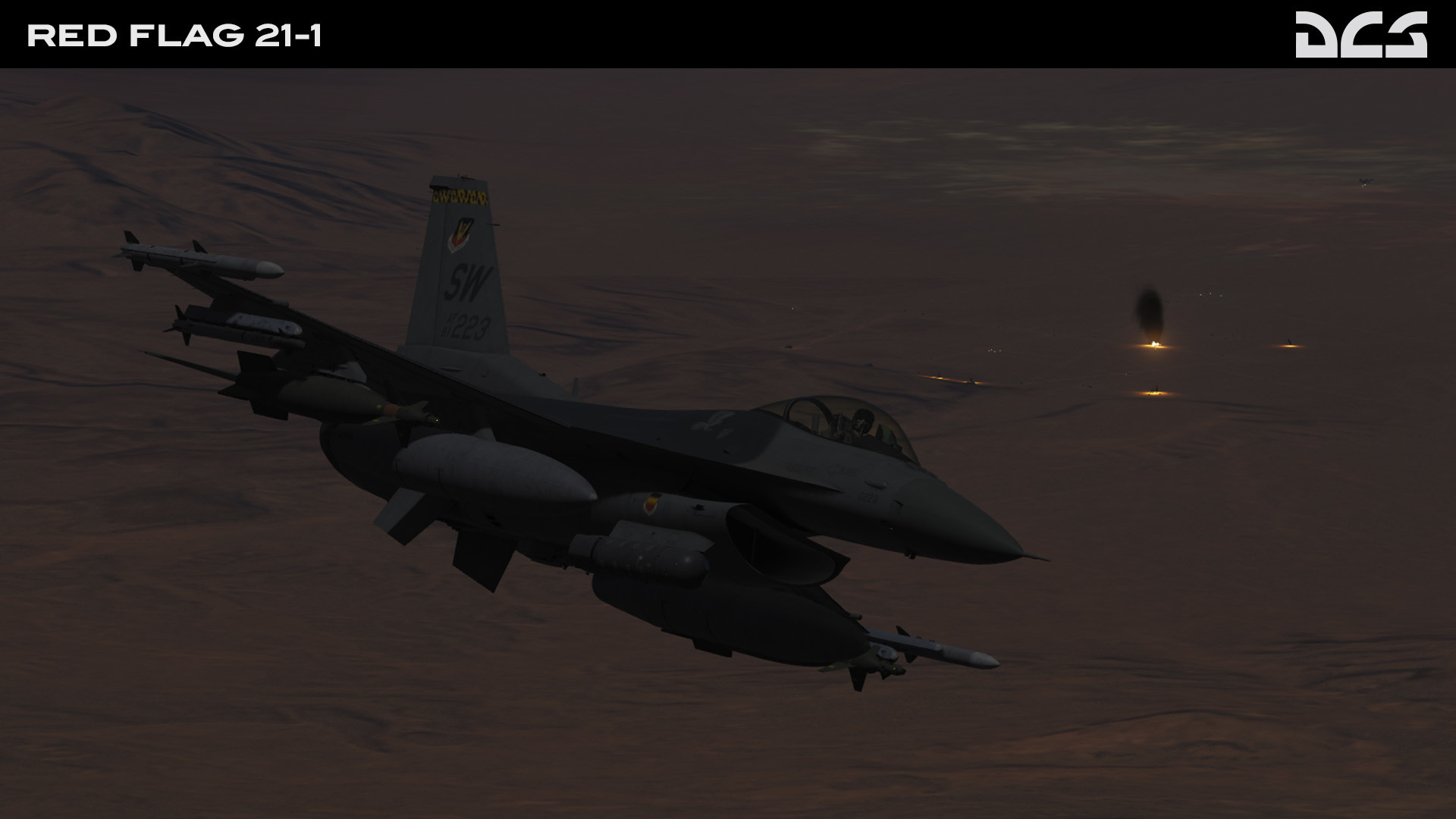 DCS World: F-16C Viper Red Flag 21-1 Campaign