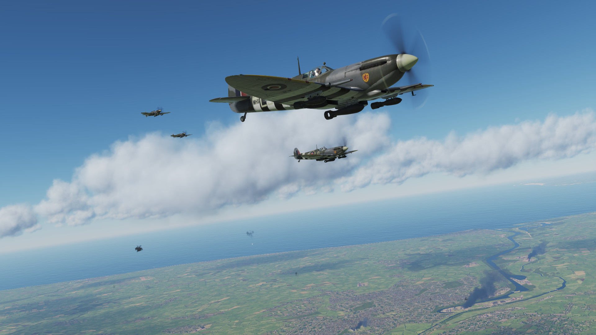 DCS World: Spitfire LF Mk.IX – The Big Show Campaign