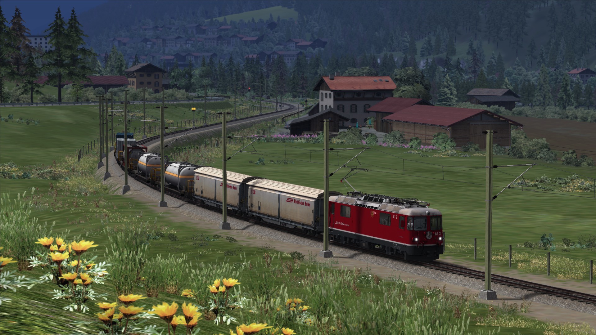 Train Simulator: Surselva Line: Reichenau-Tamins – Disentis/Mustér Route Add-On