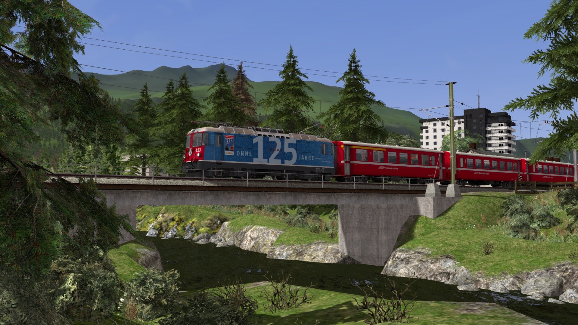Train Simulator: Surselva Line: Reichenau-Tamins – Disentis/Mustér Route Add-On