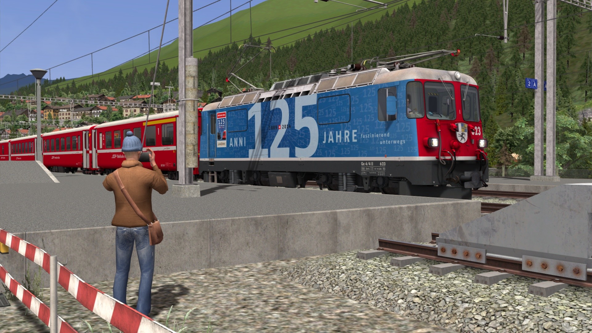 Train Simulator: Surselva Line: Reichenau-Tamins – Disentis/Mustér Route Add-On