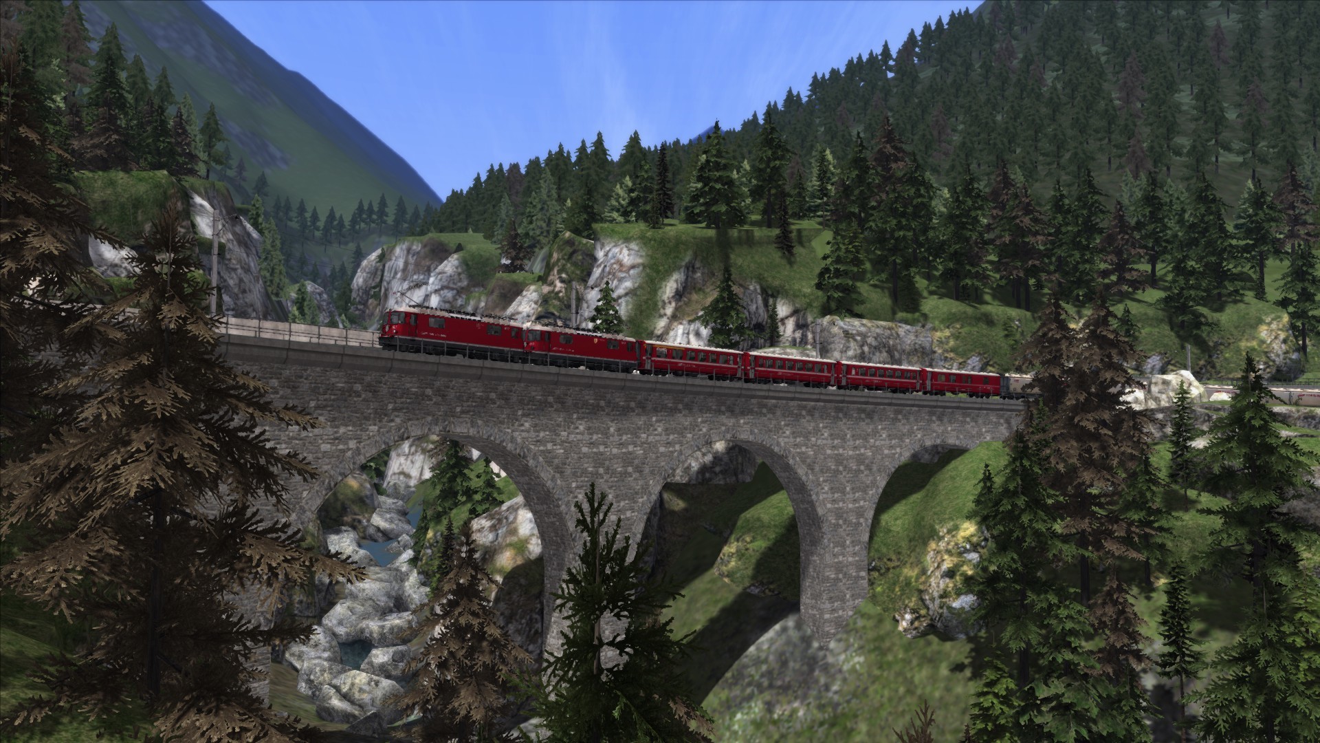 Train Simulator: Surselva Line: Reichenau-Tamins – Disentis/Mustér Route Add-On
