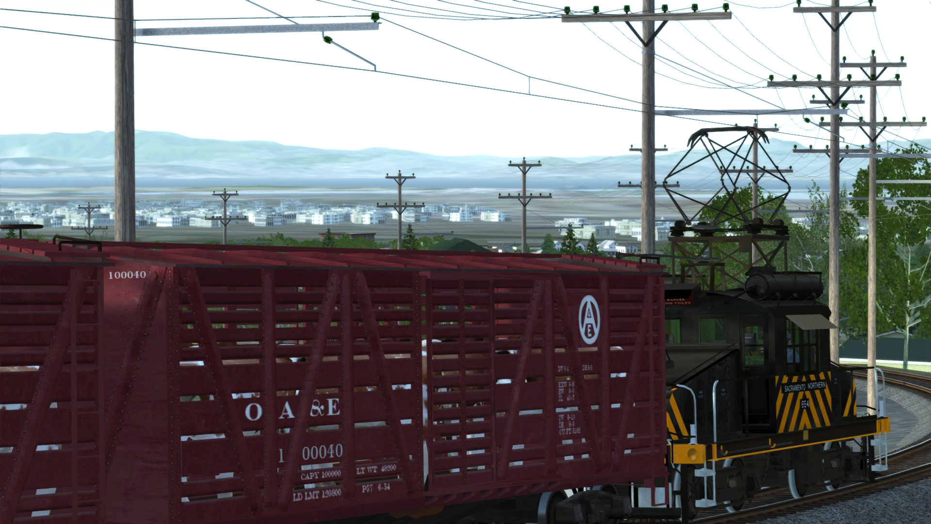 Train Simulator 2021: Sacramento Northern – Suisun Bay: San Francisco Route