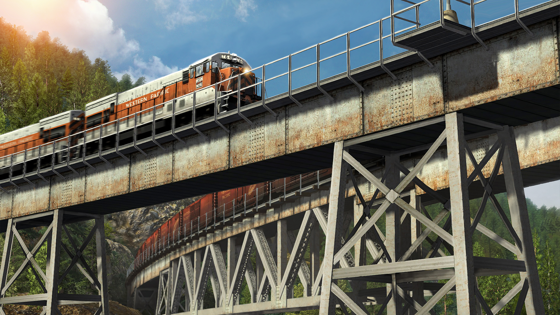 Train Simulator: Feather River Canyon Route Add-On