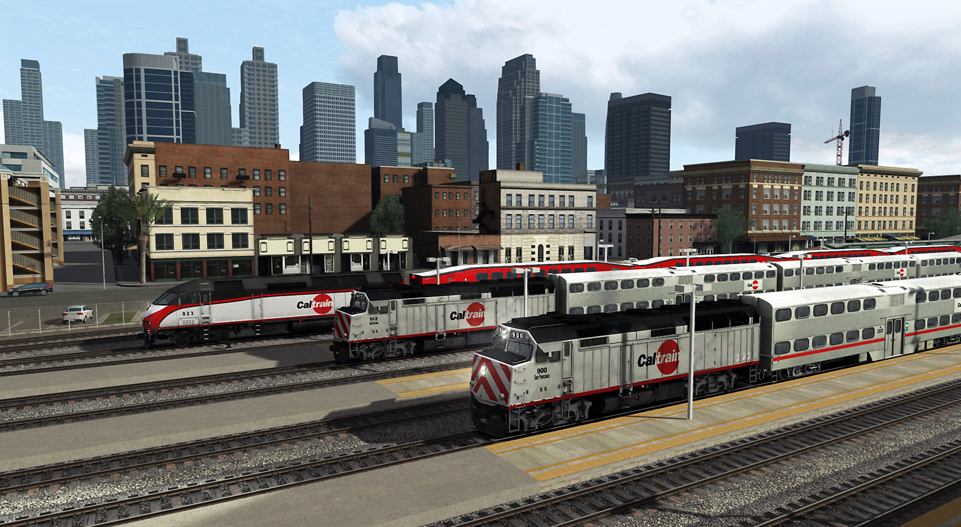 Train Simulator: Peninsula Corridor: San Francisco – Gilroy Route Add-On