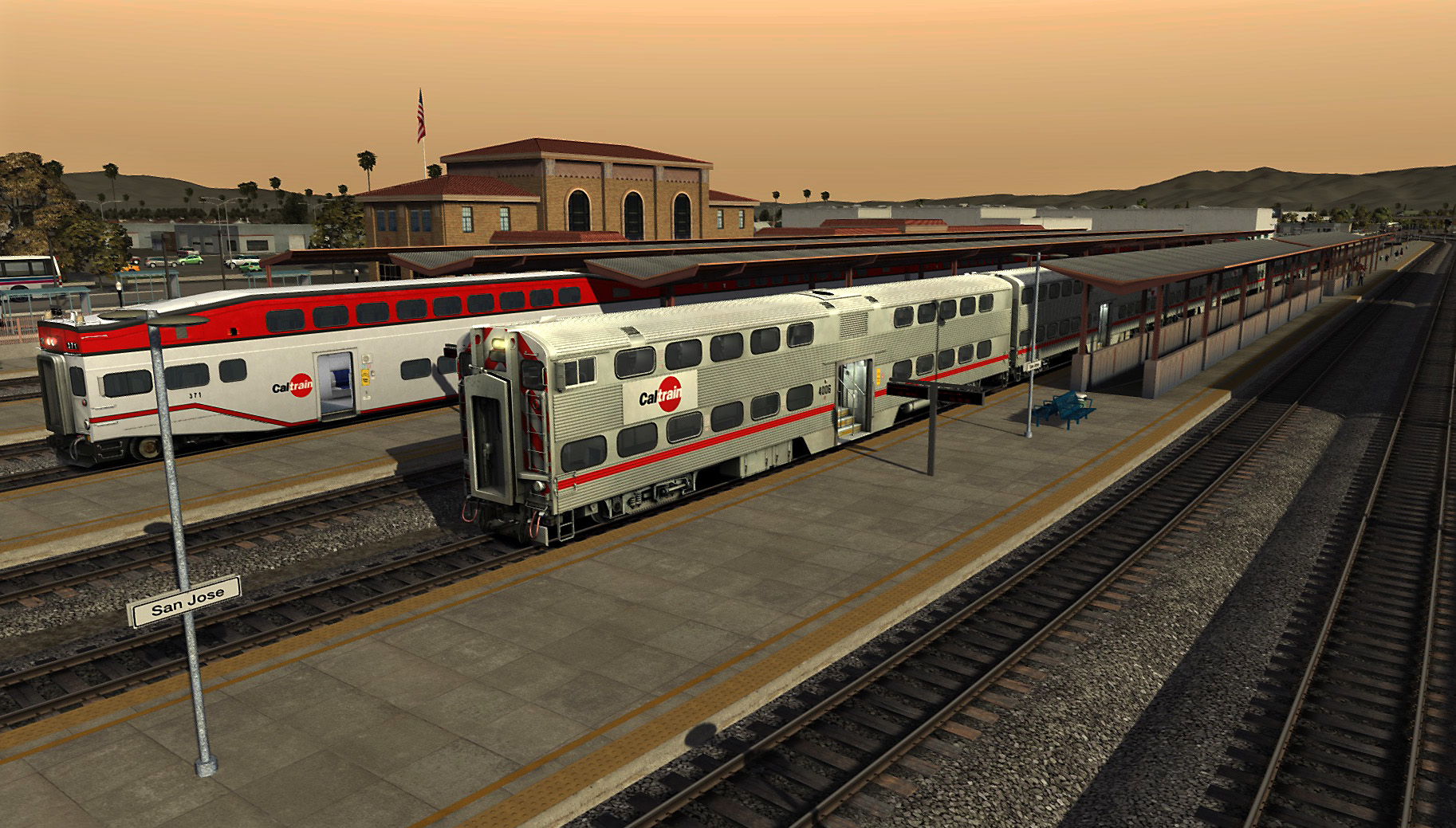 Train Simulator: Peninsula Corridor: San Francisco – Gilroy Route Add-On
