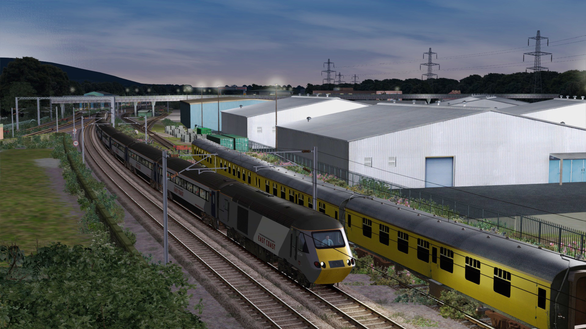 Train Simulator: ECML North: Newcastle – Edinburgh Route Add-On