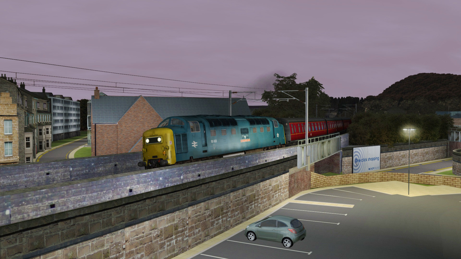 Train Simulator: ECML North: Newcastle – Edinburgh Route Add-On