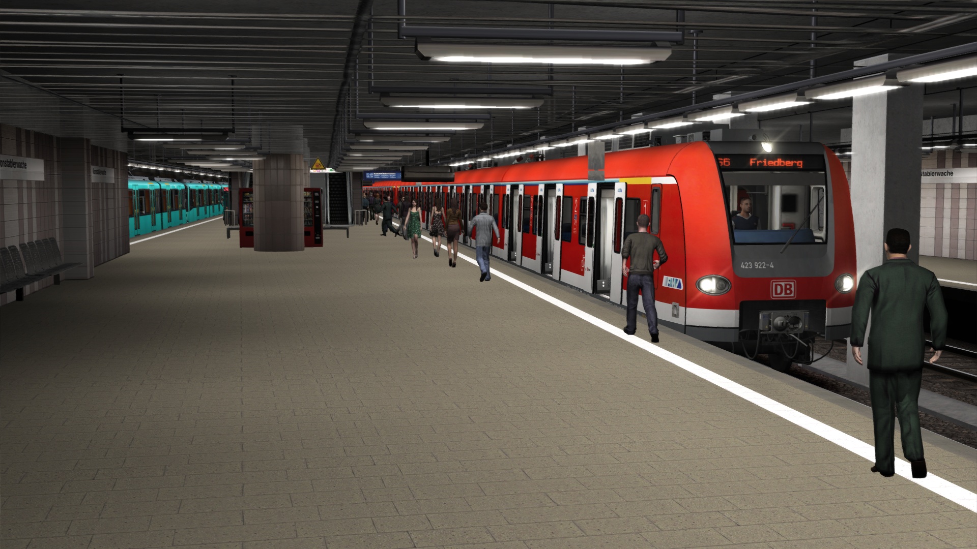 Train Simulator: Frankfurt S-Bahn Rhein Main Route Add-On