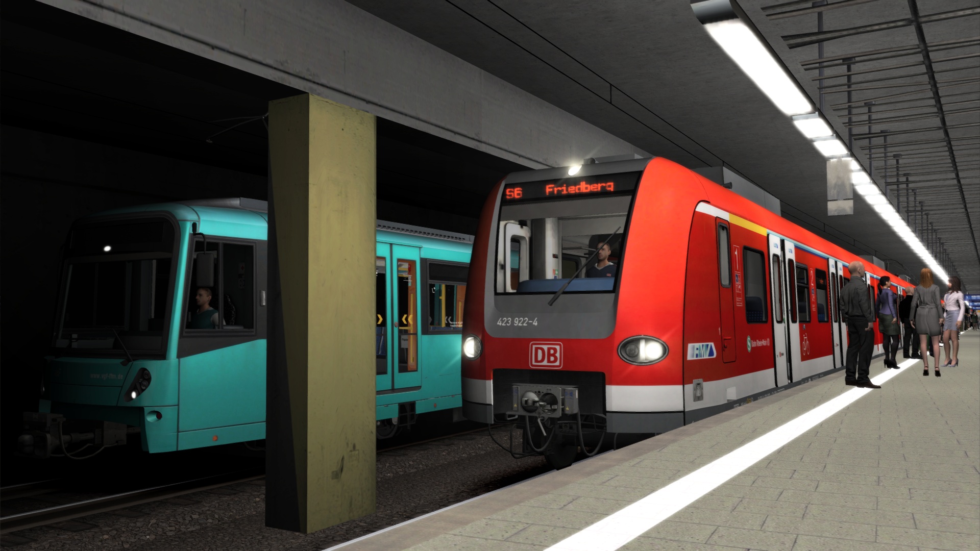 Train Simulator: Frankfurt S-Bahn Rhein Main Route Add-On