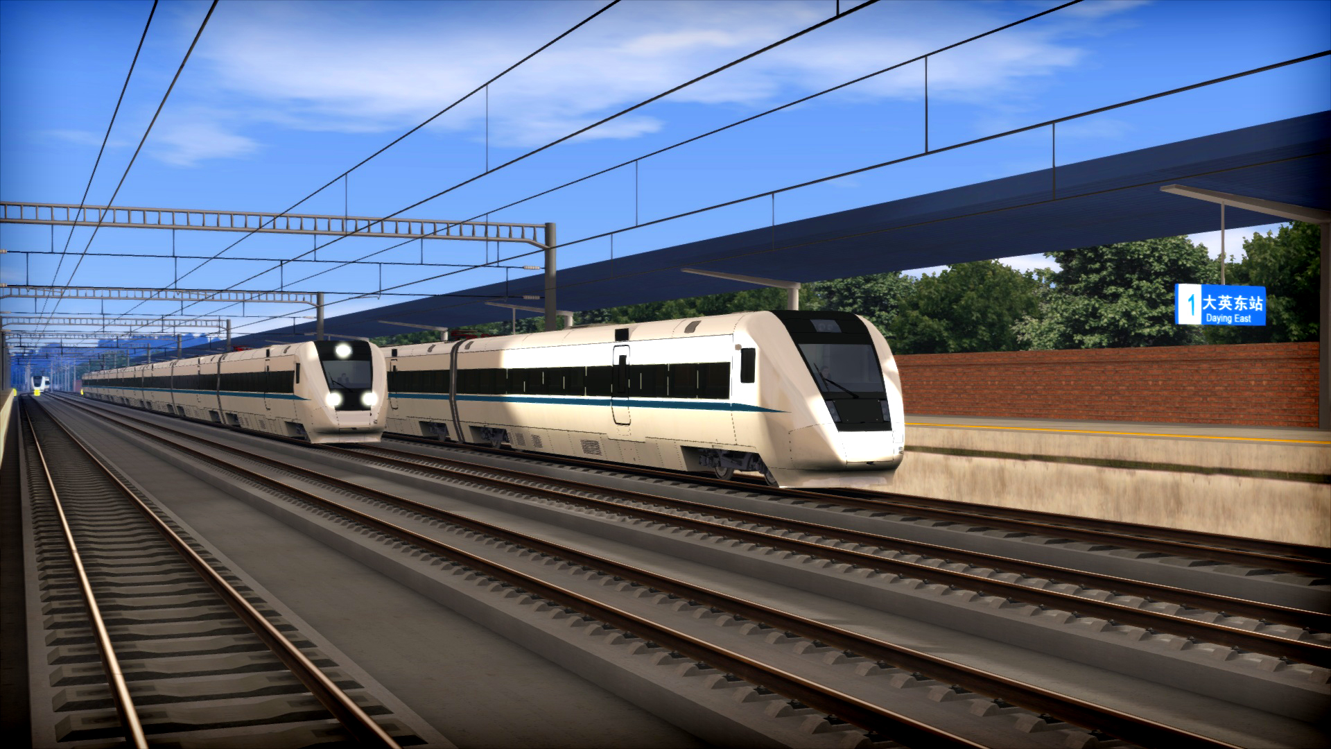 Train Simulator: Chengdu – Suining High Speed Route Add-On