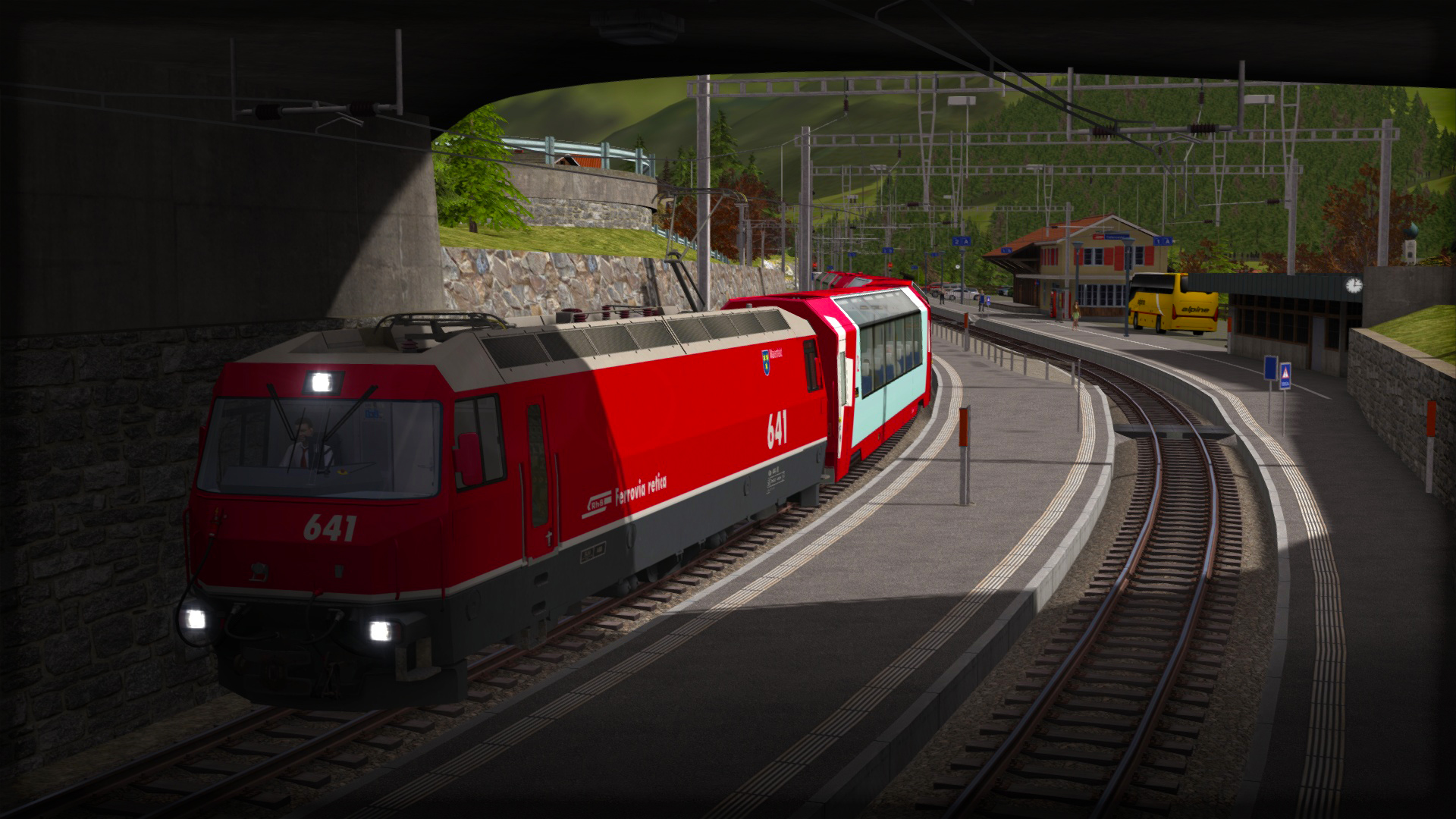 Train Simulator: Albula Line: St Moritz – Thusis Route Add-On