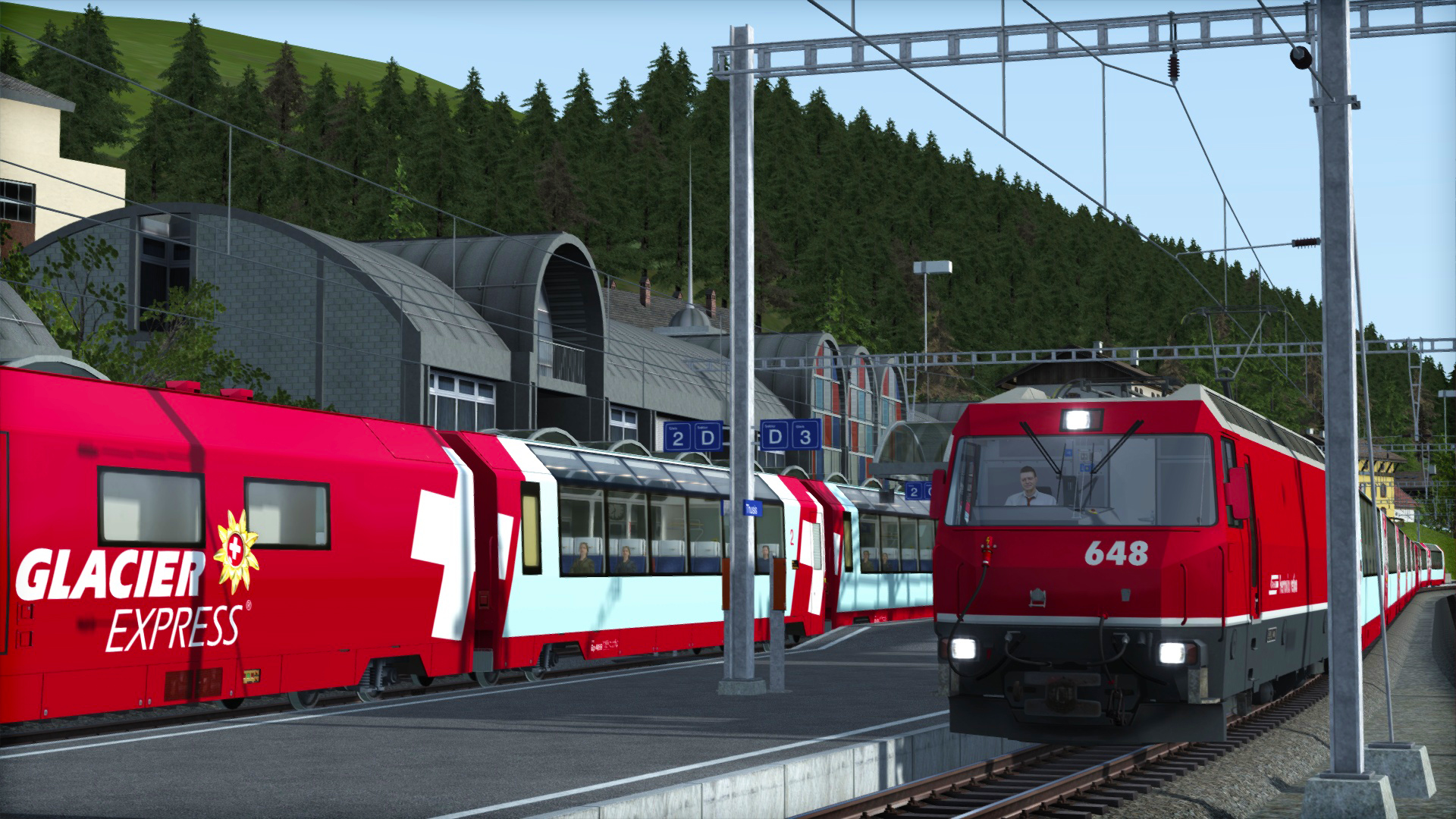 Train Simulator: Albula Line: St Moritz – Thusis Route Add-On