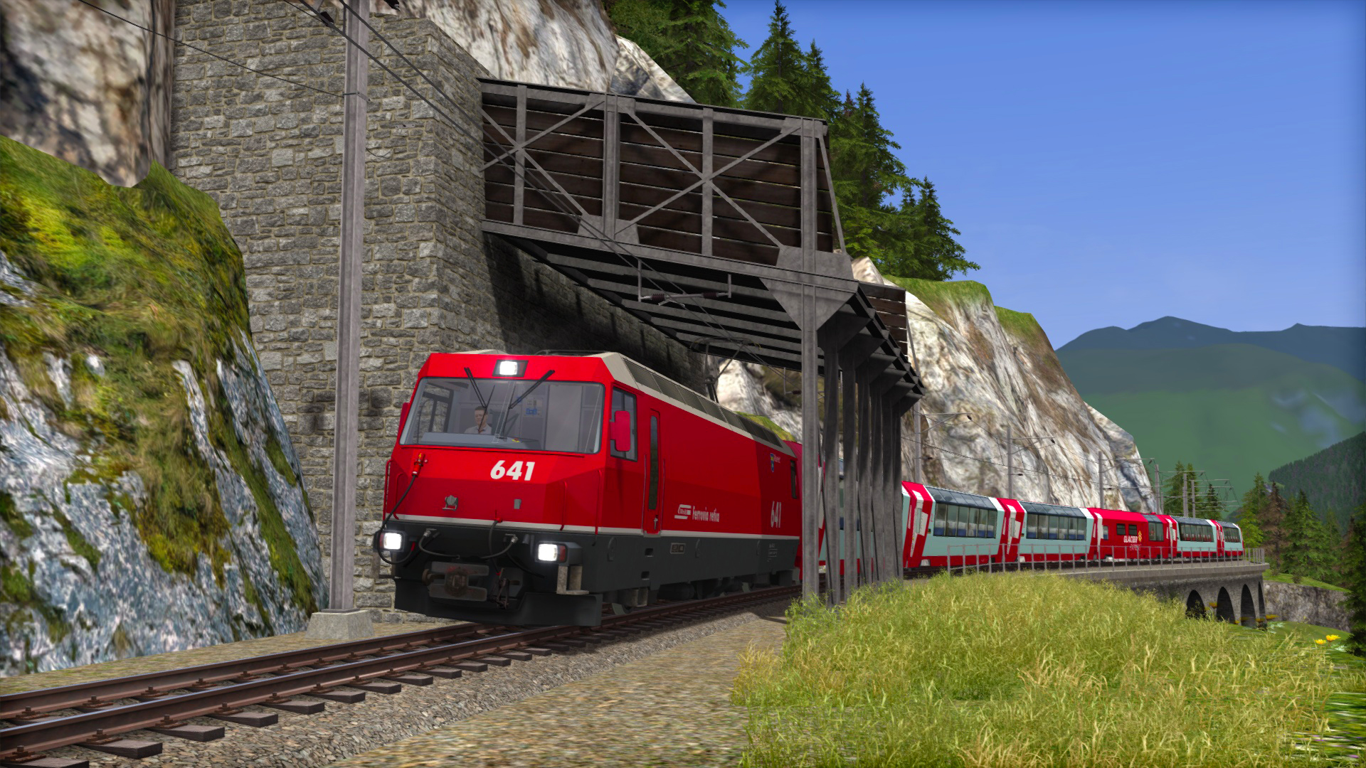 Train Simulator: Albula Line: St Moritz – Thusis Route Add-On