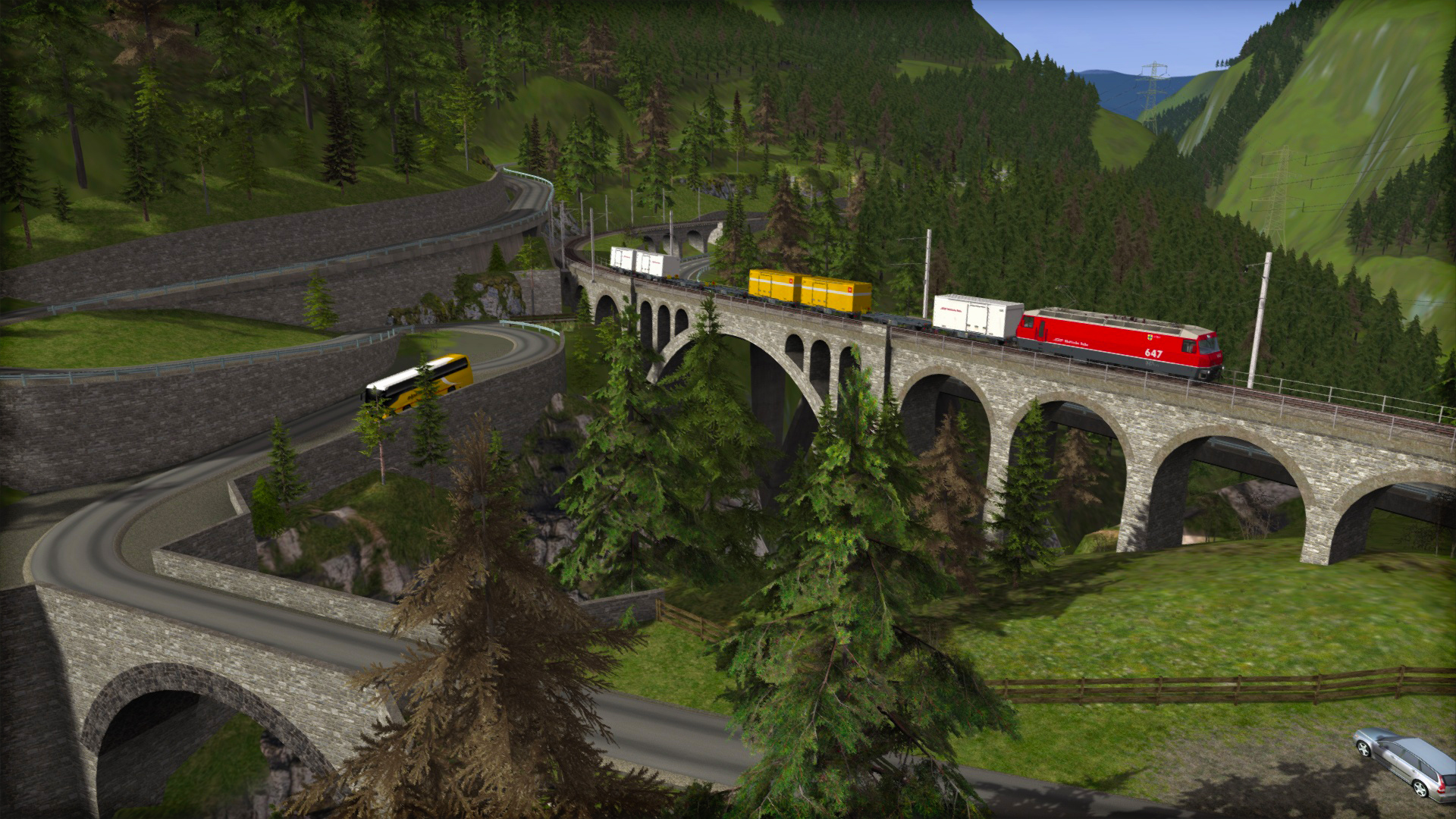 Train Simulator: Albula Line: St Moritz – Thusis Route Add-On