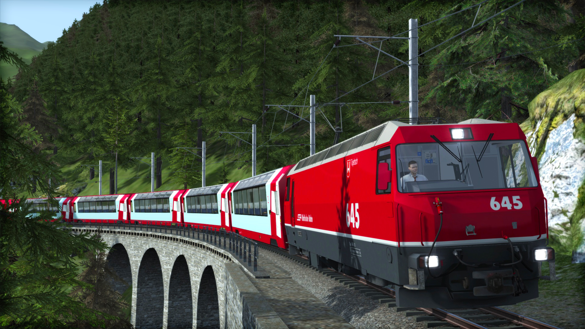 Train Simulator: Albula Line: St Moritz – Thusis Route Add-On