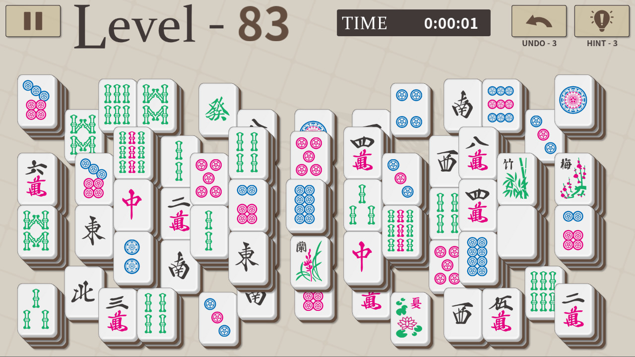 Mahjong Solitaire 100