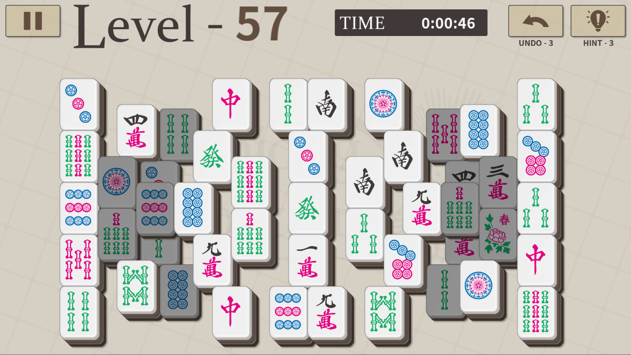 Mahjong Solitaire 100