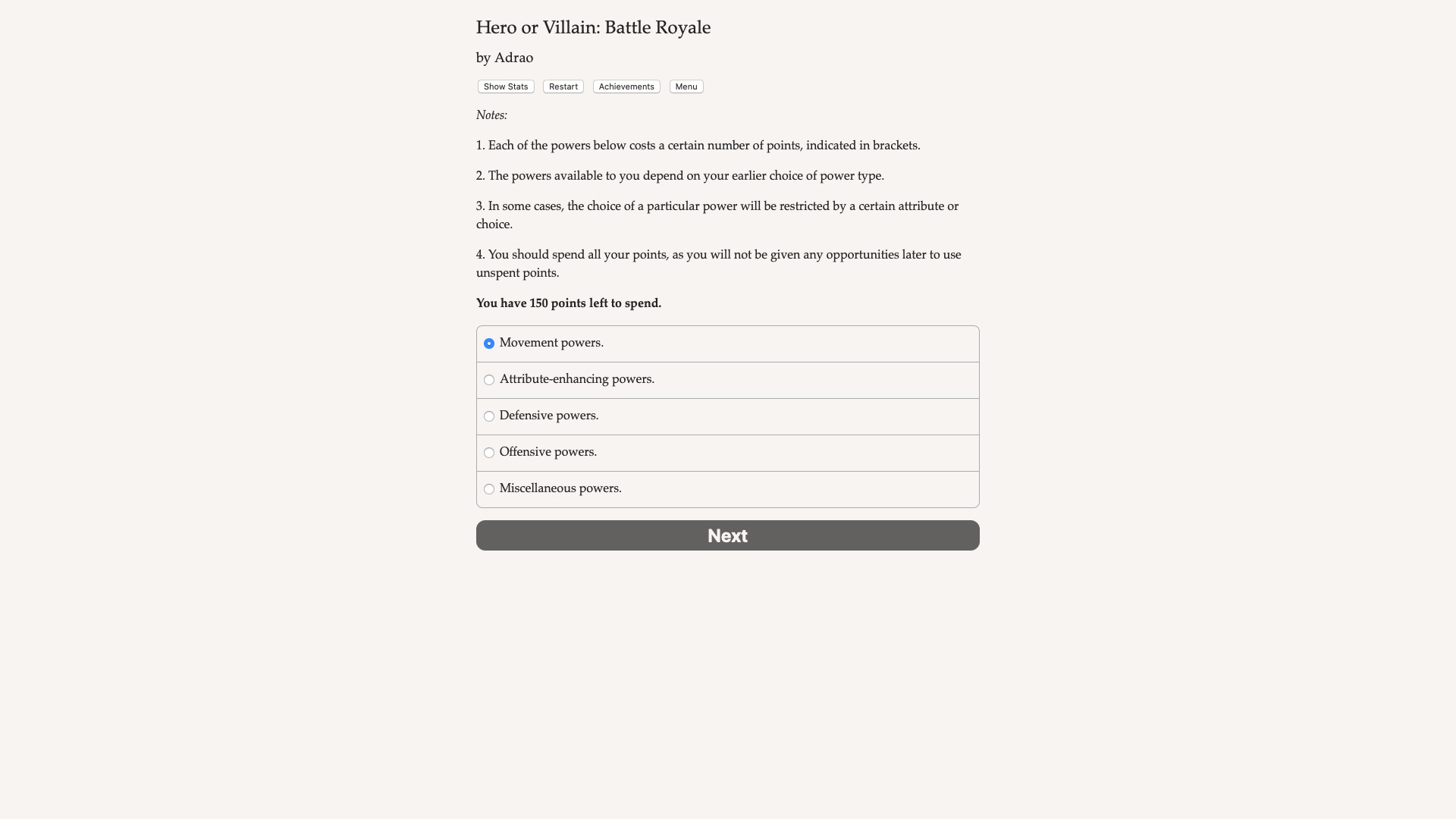 Hero or Villain: Battle Royale