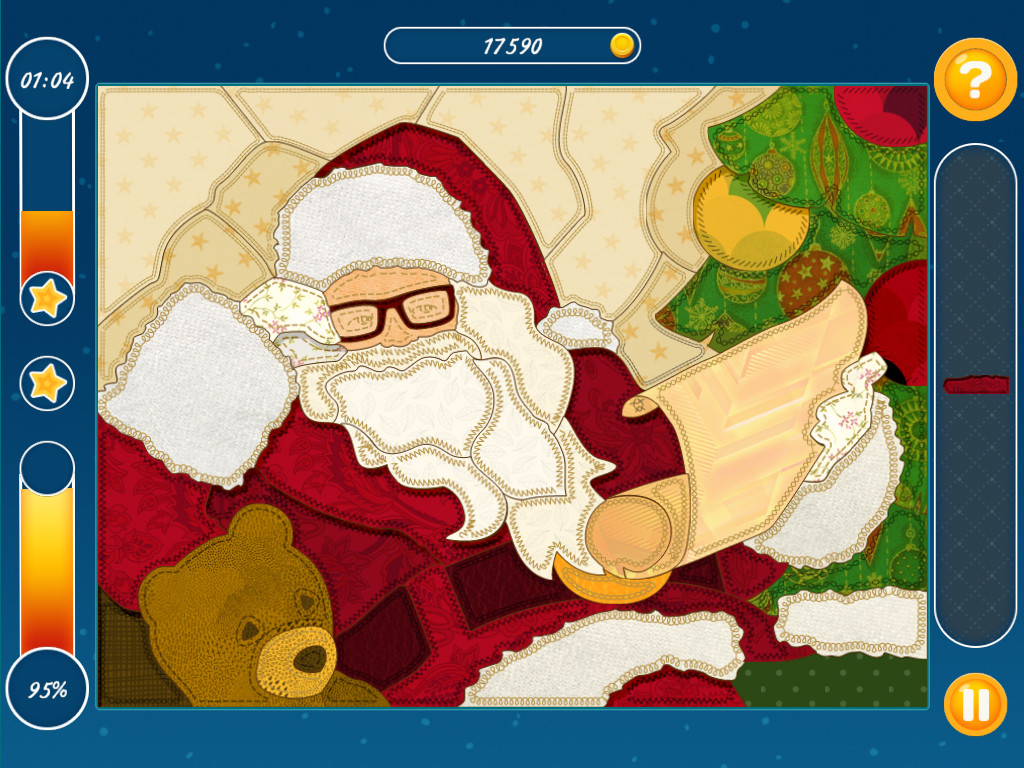 Christmas Mosaic Puzzle