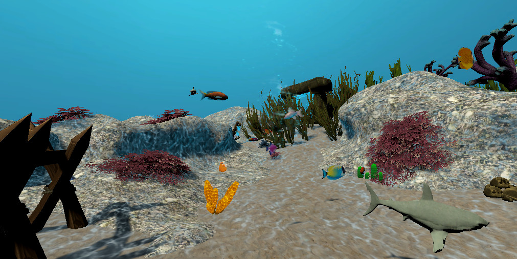 VR Atlantis Search: with Deep Diving