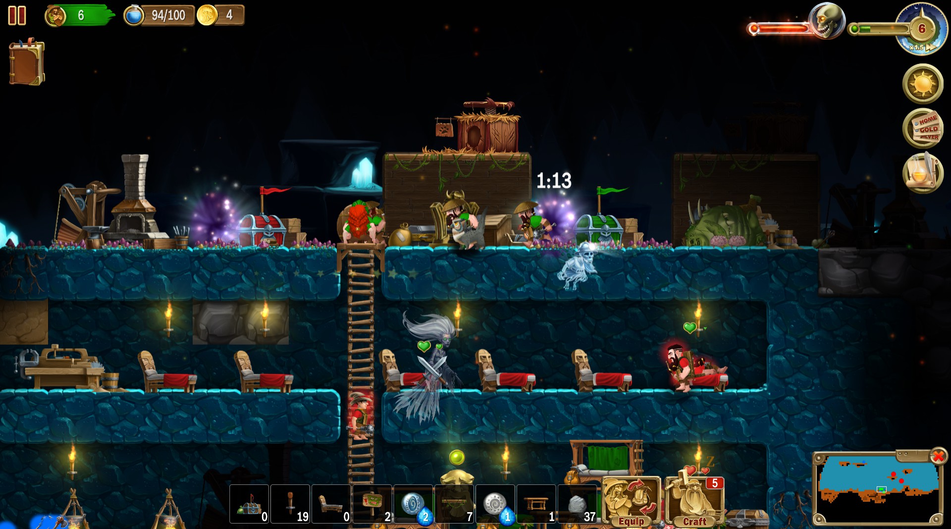 Craft the World: Dig with Friends