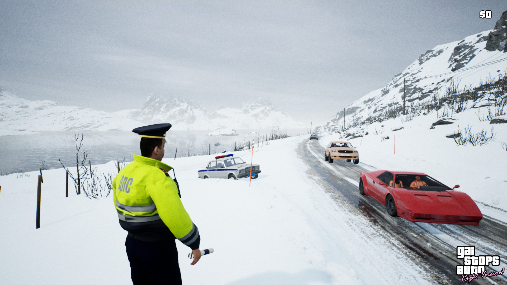 GAI Stops Auto: Right Version Simulator