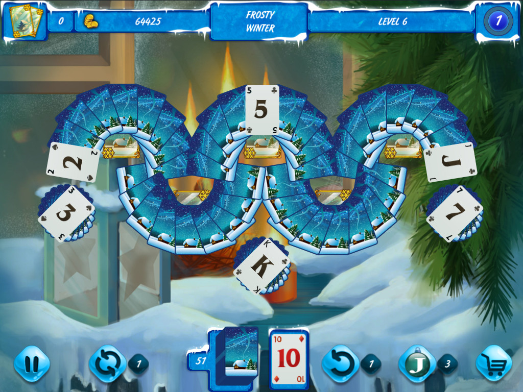 Solitaire Jack Frost: Winter Adventures 2