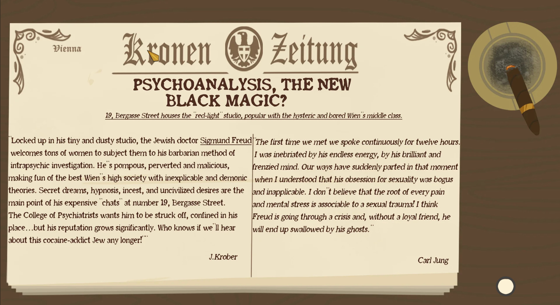 Freud’s Bones: The Game