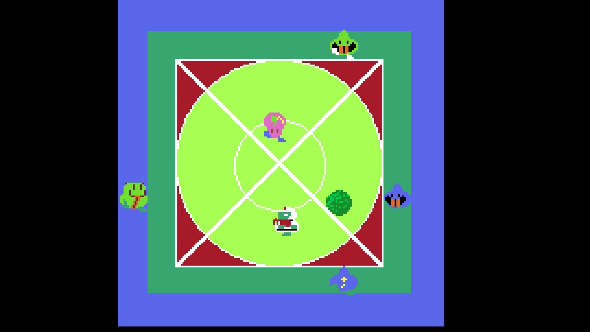 The Tower of TigerQiuQiu: 4-way Dodge the ball