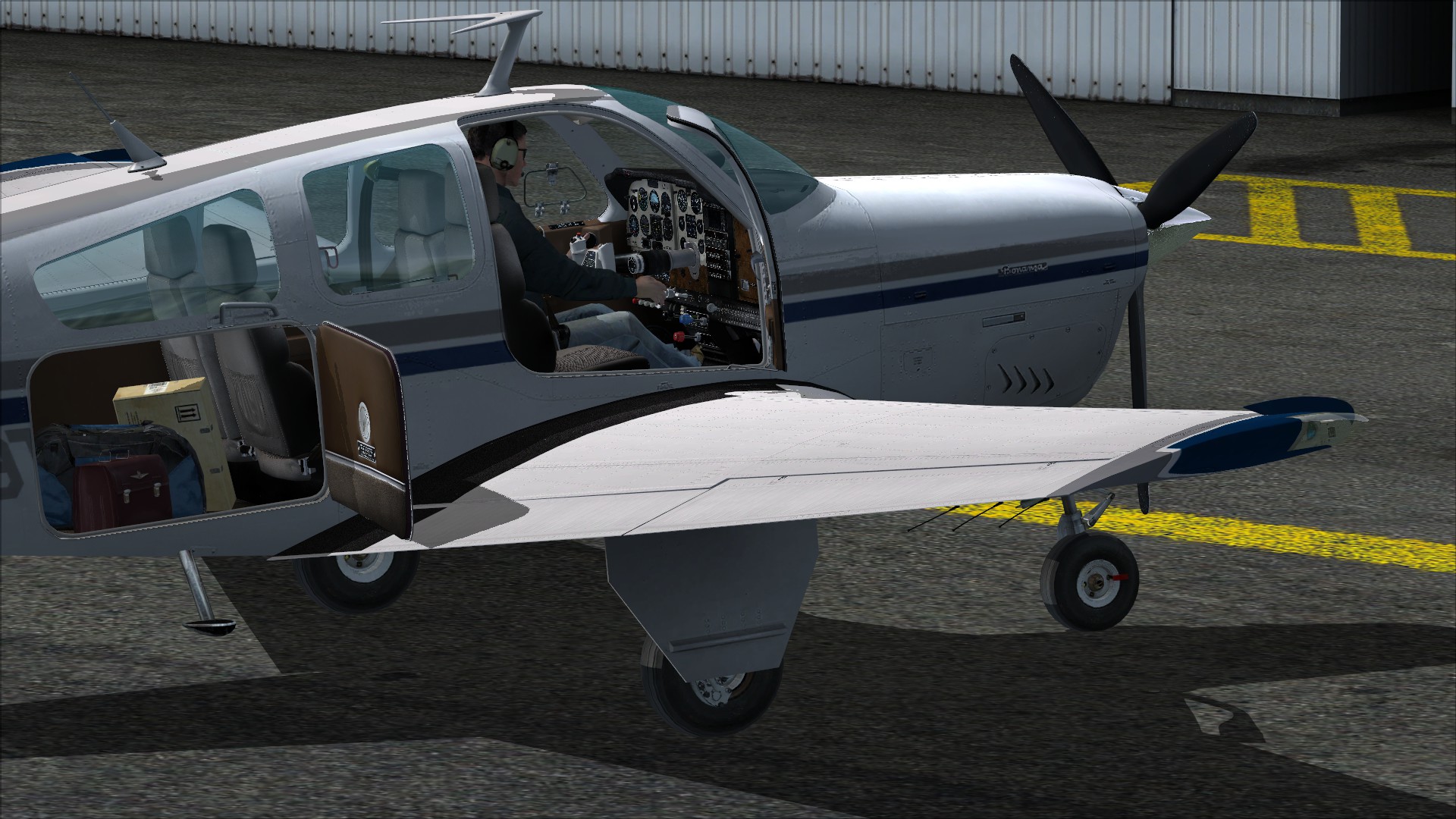 Microsoft Flight Simulator X: Steam Edition – Beechcraft V35B Bonanza