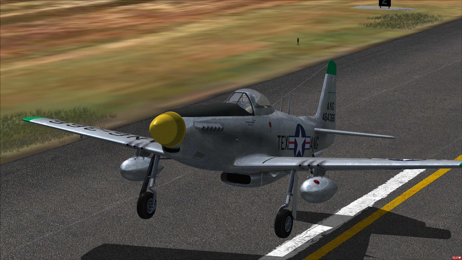Microsoft Flight Simulator X: Steam Edition – P-51H Mustang