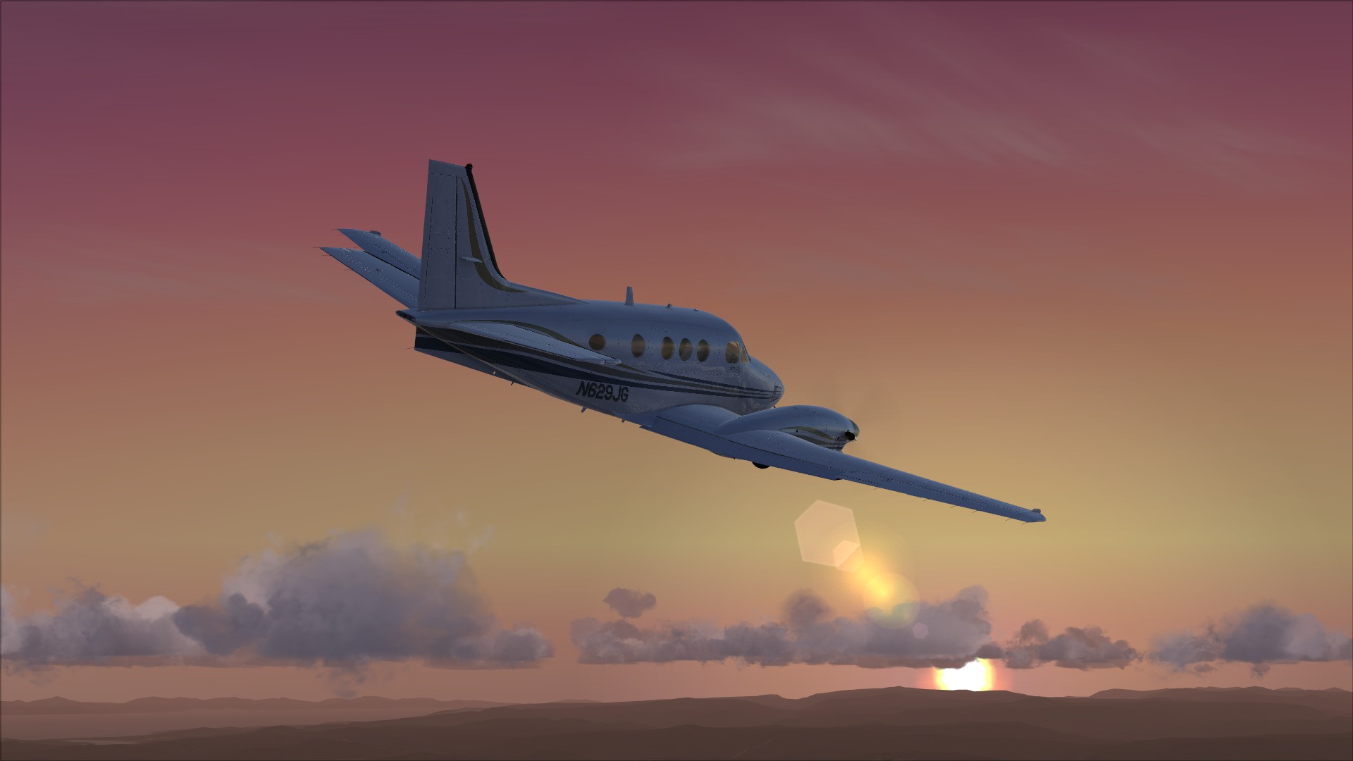 Microsoft Flight Simulator X: Steam Edition – Beechcraft C90B King Air