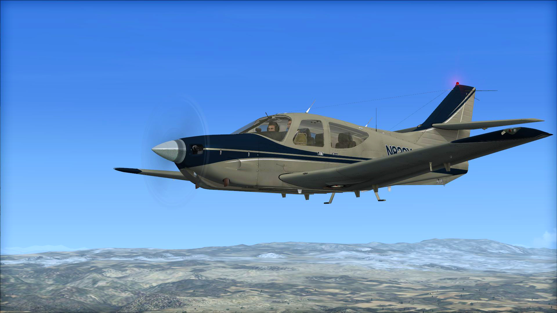 Microsoft Flight Simulator X: Steam Edition – Rockwell AC11 Commander 114
