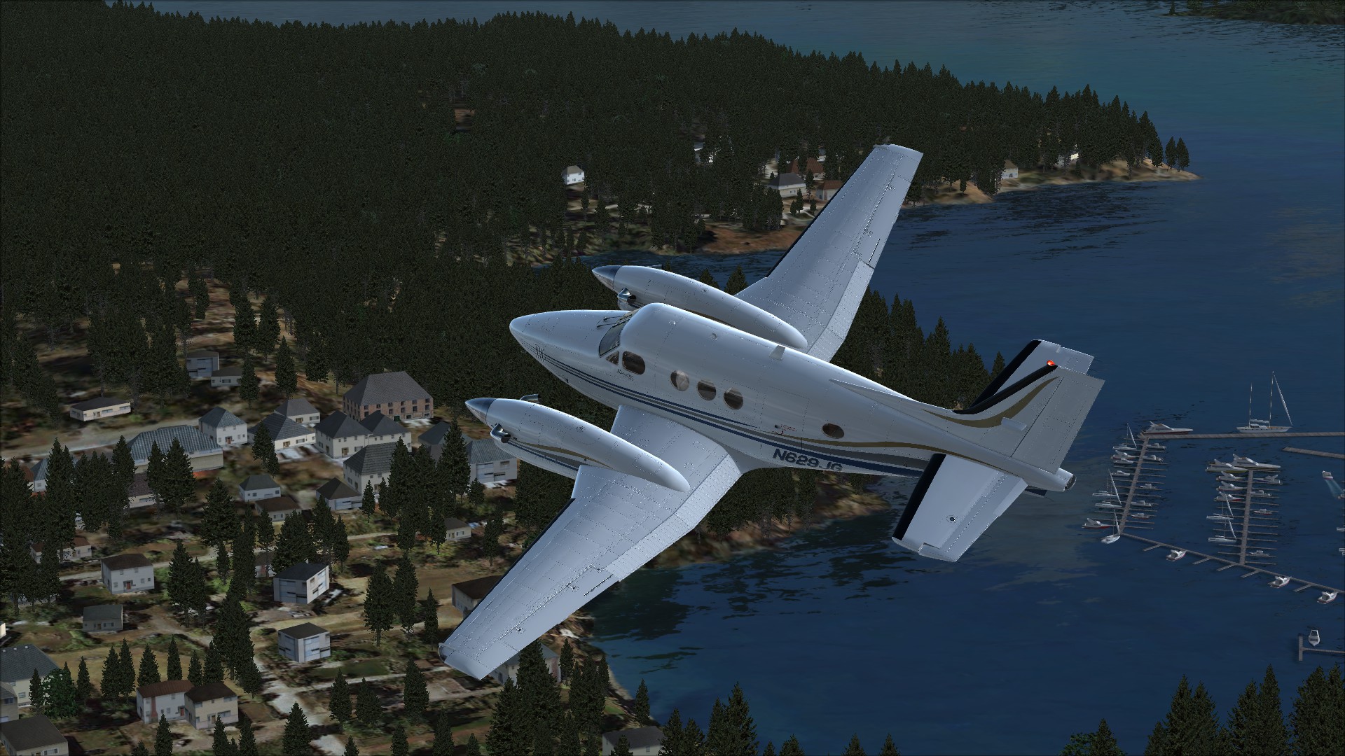 Microsoft Flight Simulator X: Steam Edition – Beechcraft C90B King Air