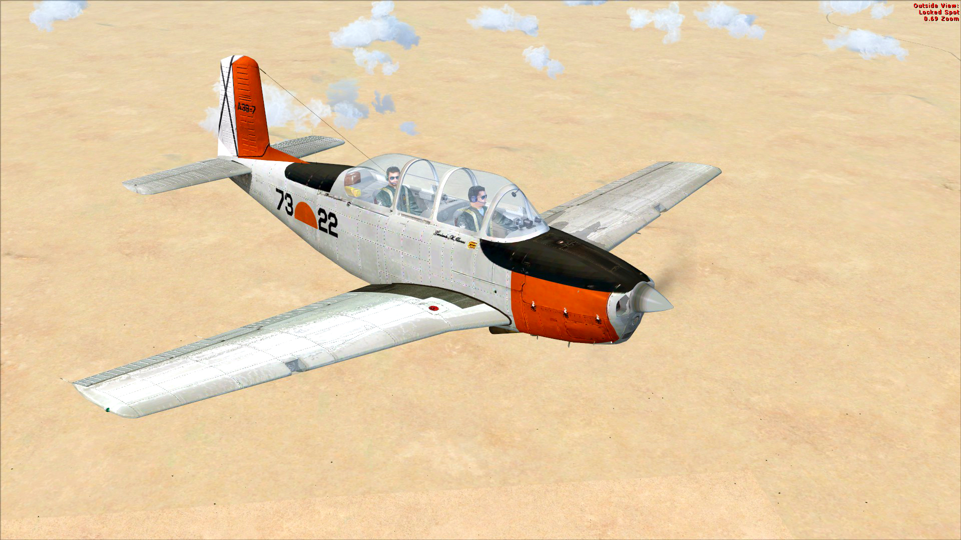 Microsoft Flight Simulator X: Steam Edition – Beechcraft T-34B Mentor