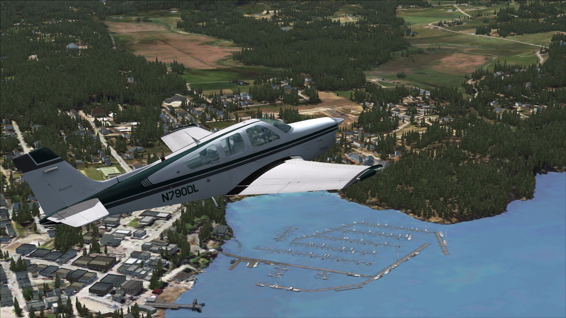 Microsoft Flight Simulator X: Steam Edition – Beechcraft F33A Bonanza
