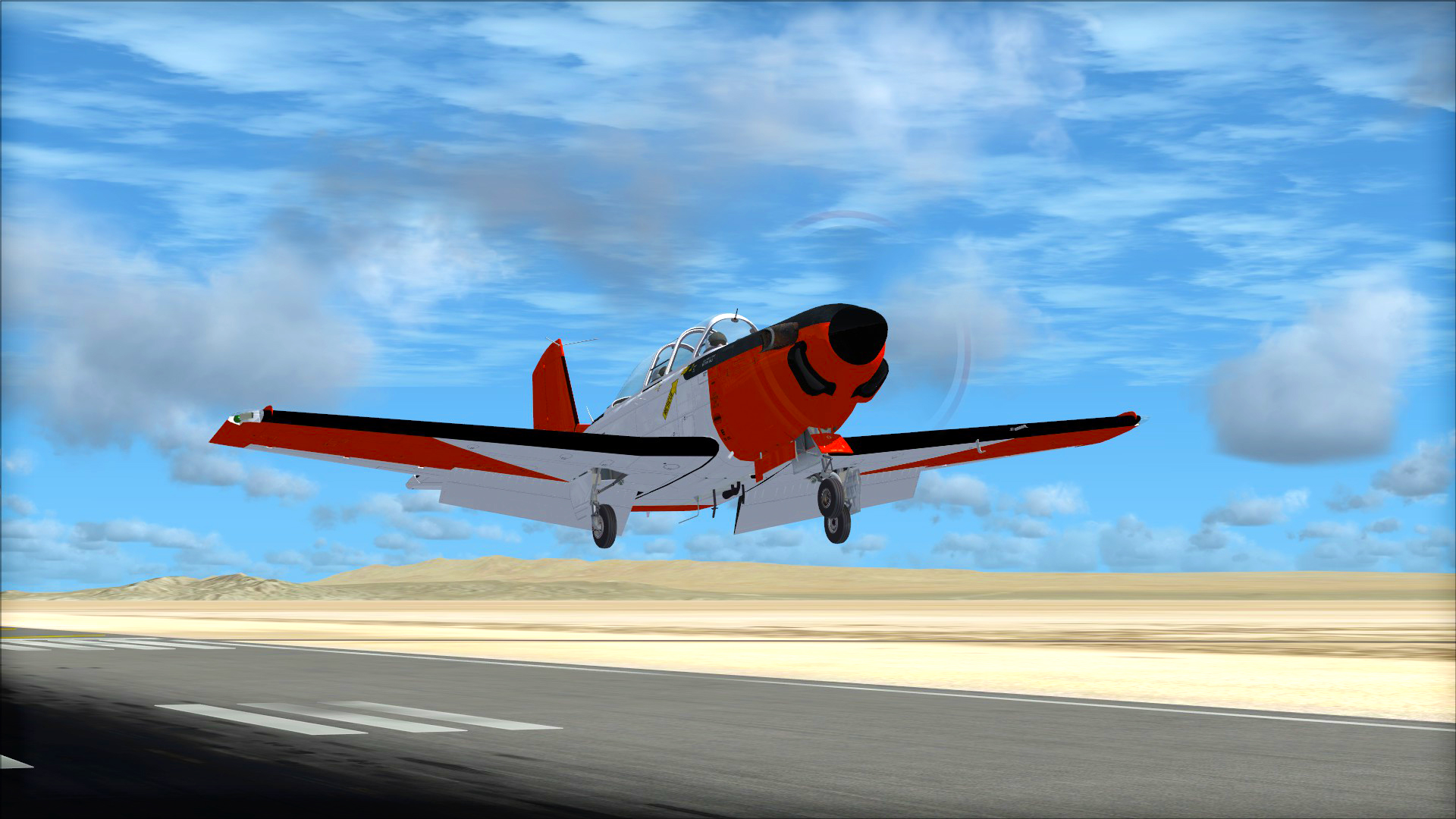 Microsoft Flight Simulator X: Steam Edition – Beechcraft T-34C Turbo Mentor