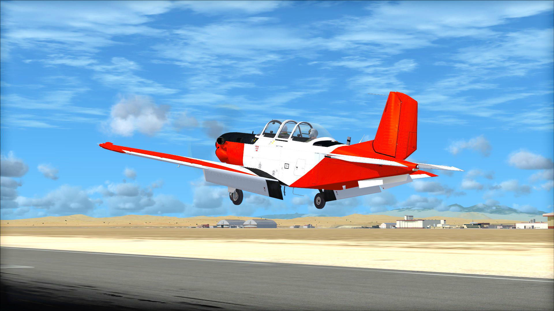 Microsoft Flight Simulator X: Steam Edition – Beechcraft T-34C Turbo Mentor