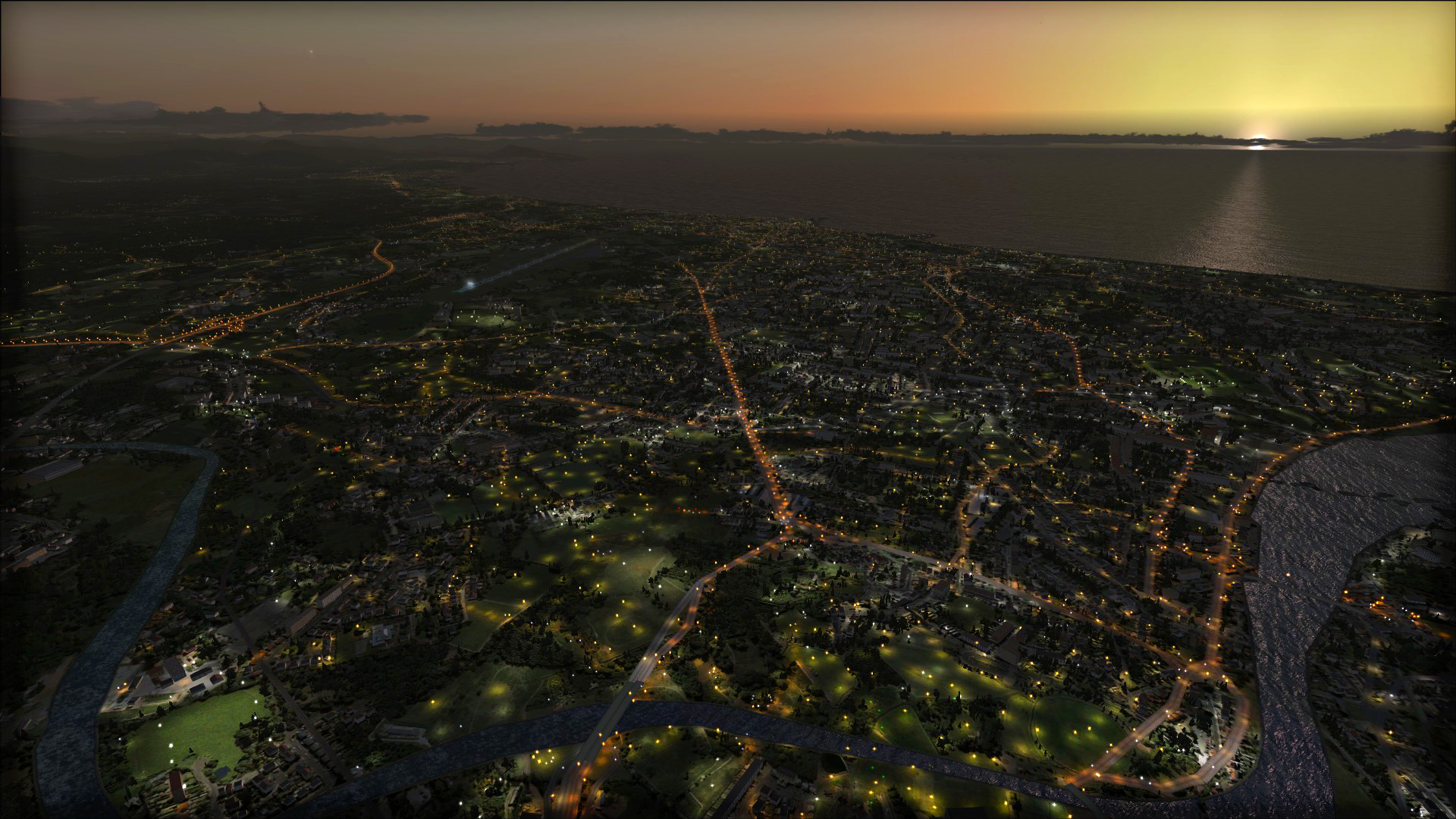 Microsoft Flight Simulator X: Steam Edition – Night Environment: France