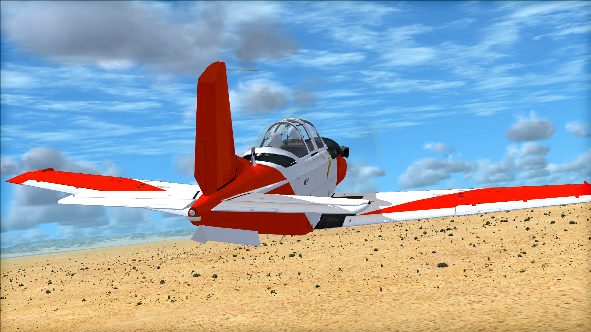 Microsoft Flight Simulator X: Steam Edition – Beechcraft T-34C Turbo Mentor