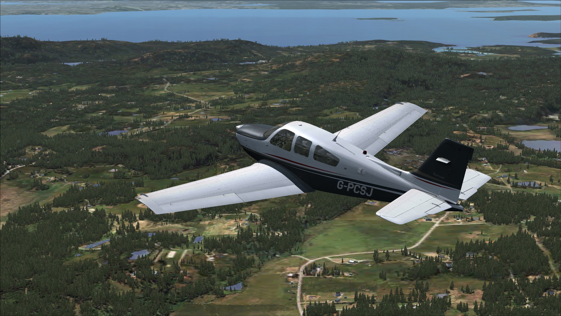 Microsoft Flight Simulator X: Steam Edition – Beechcraft F33A Bonanza