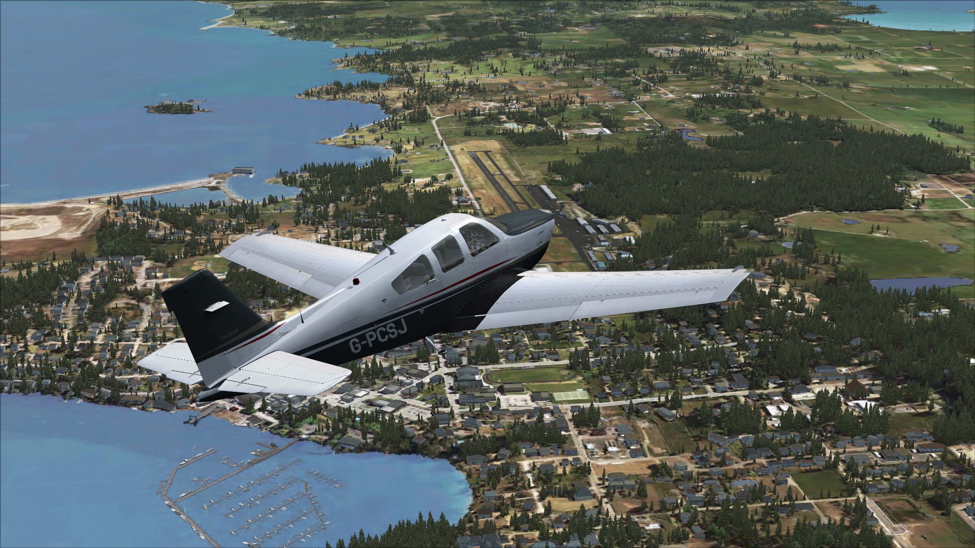 Microsoft Flight Simulator X: Steam Edition – Beechcraft F33A Bonanza