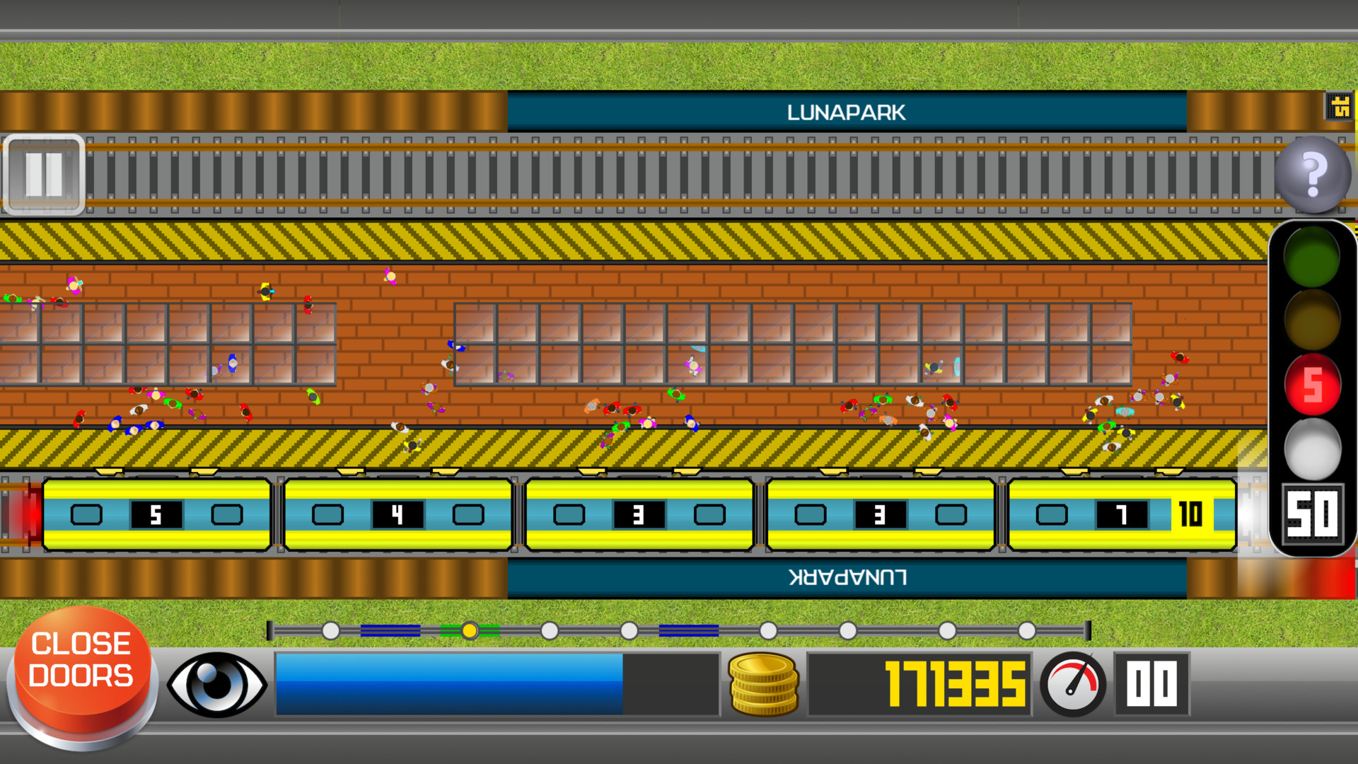Subway Train Simulator 2D